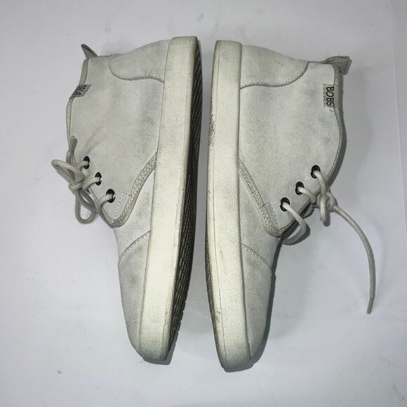 BOBS By Sketchers  Memory Foam Comfort Booties Suede Leather Size 7 - Picture 7 of 9